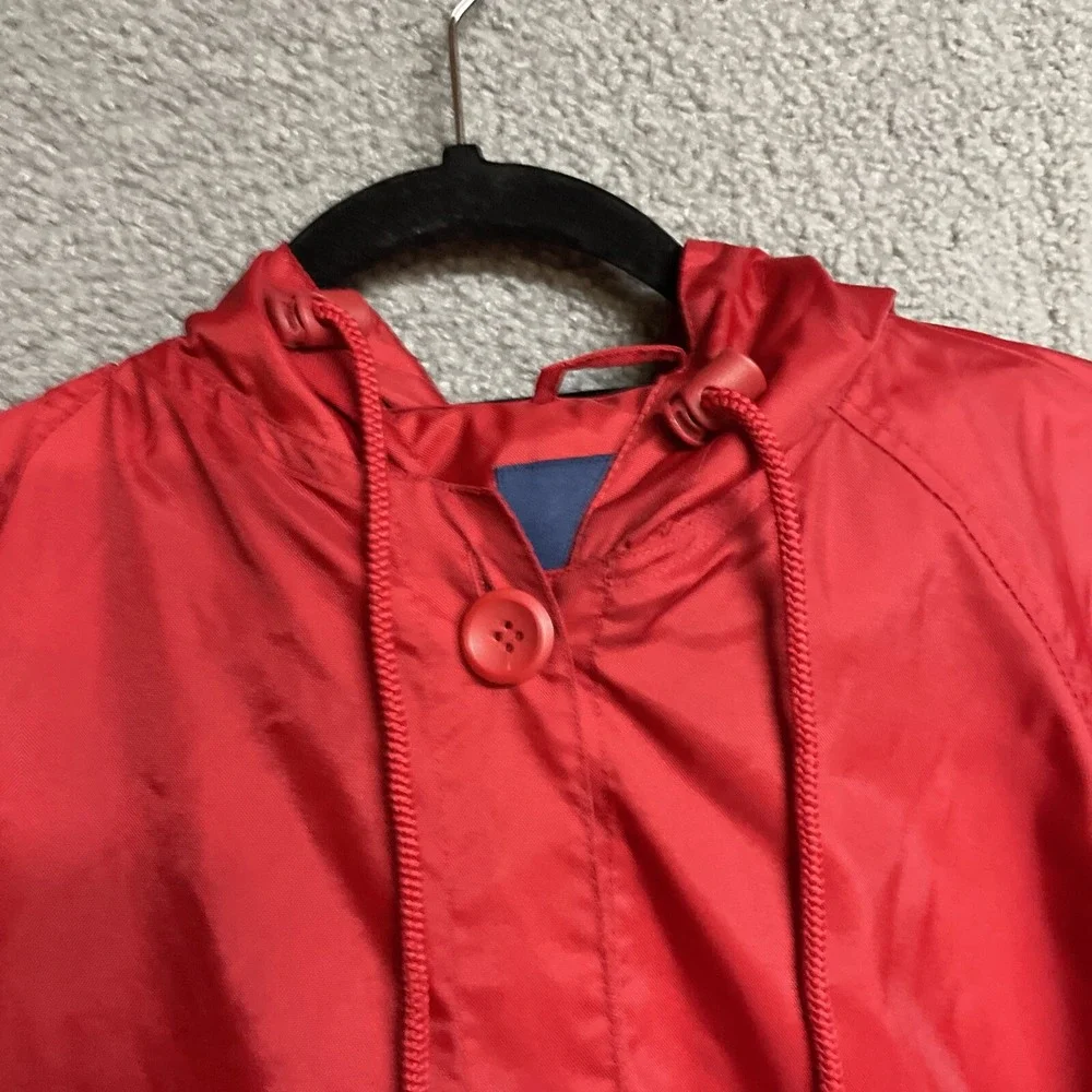 London Fog Jacket Women's XS Red ‎ Outdoor Casual Comfy